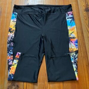 Torrid swim Tropical Capris